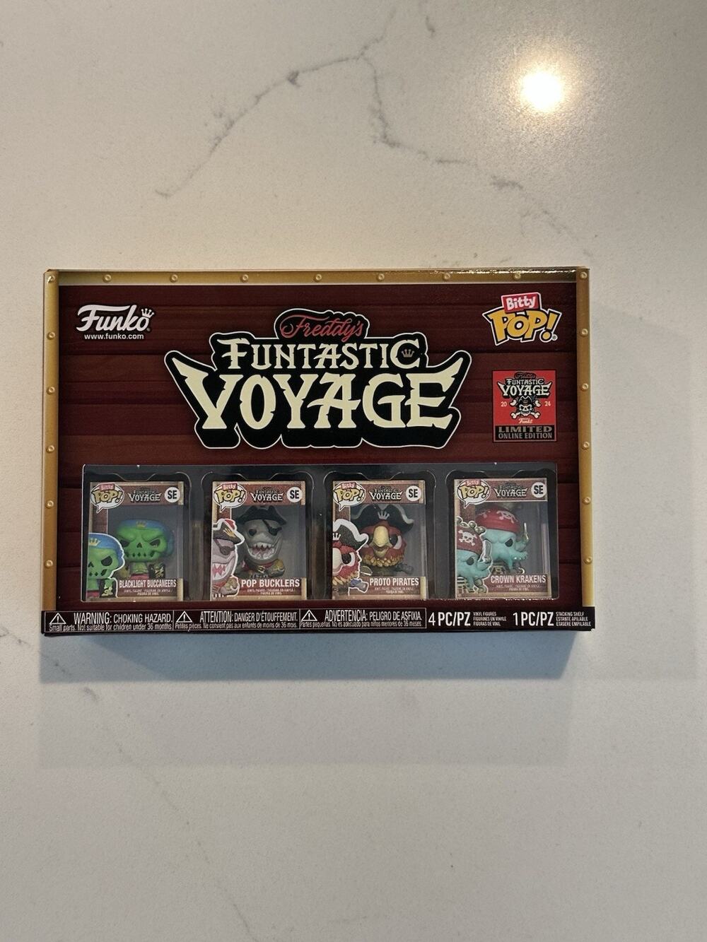 Funko Freddy's Funtastic Voyage 2024 Box of Fun Fundays Bitty Pop! 4 Pack #2